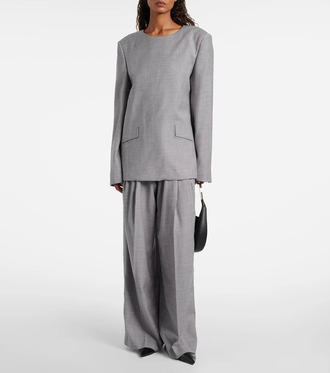 Entire Studios - Wool-blend wide-leg pants