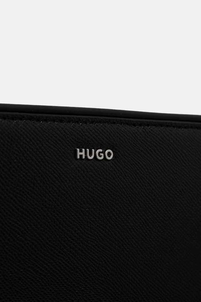 HUGO чанта през рамо мъжка от кожа GO-BAG CROSSOVER