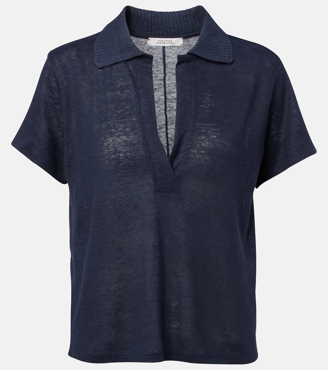 Dorothee Schumacher - Natural Ease hemp polo shirt