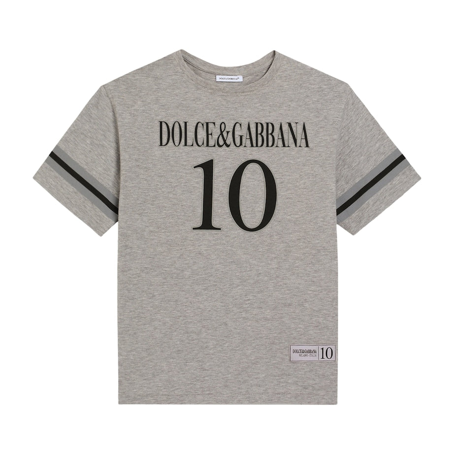 Dolce & Gabbana Kids Cotton Logo T-Shirt (8-12+ Years)