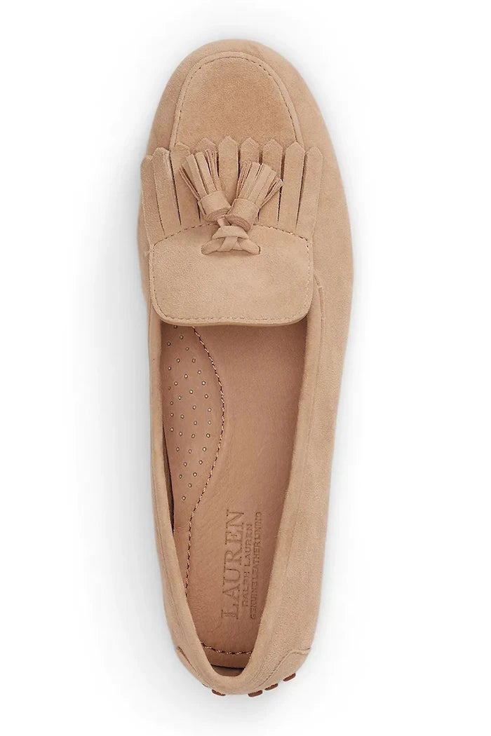 Lauren Ralph Lauren Tayte Klt kadın süet mokasen