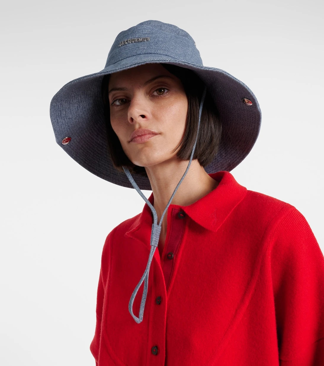 Jacquemus - Bob De-Nîmes denim bucket hat