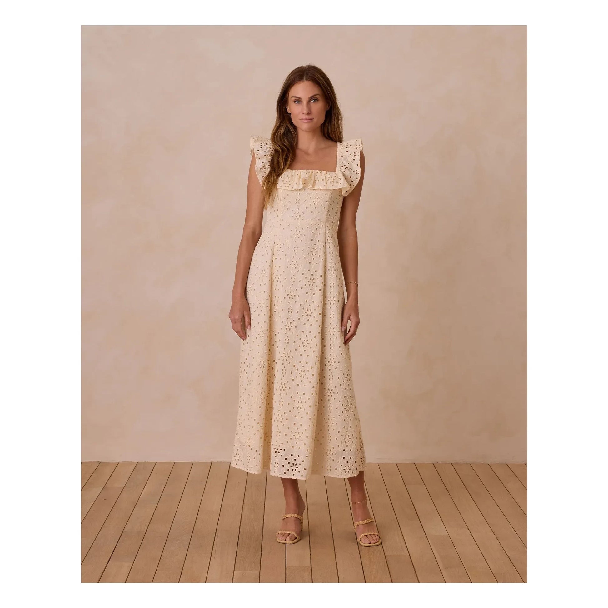 Rylee + Cru - Bianca dress | Ecru