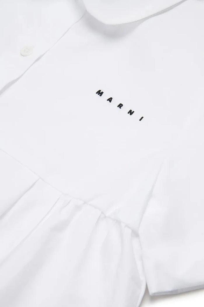 Marni çocuklar için pamuklu gömlek bluz MC121F SHIRT