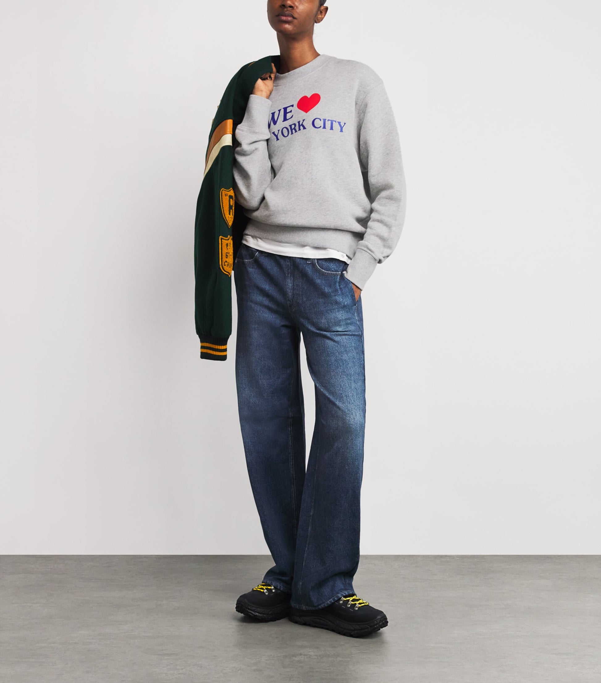 Rag & Bone Grey We Heart NYC Sweatshirt