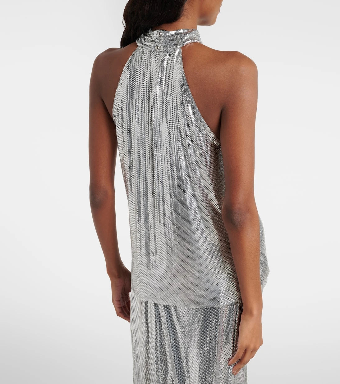 Rabanne - Chainmail halterneck top