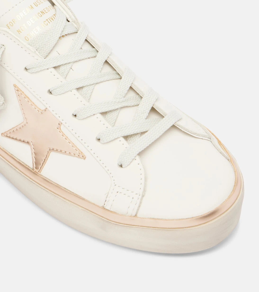 Golden Goose - أحذية رياضية هاي ستار جلدية