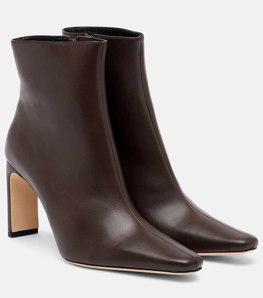Staud - Wally 90 leather ankle boots