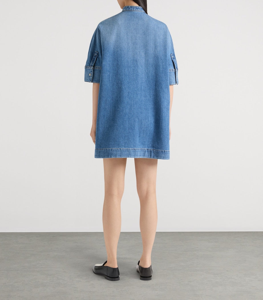 Givenchy Blue Denim Mini Dress