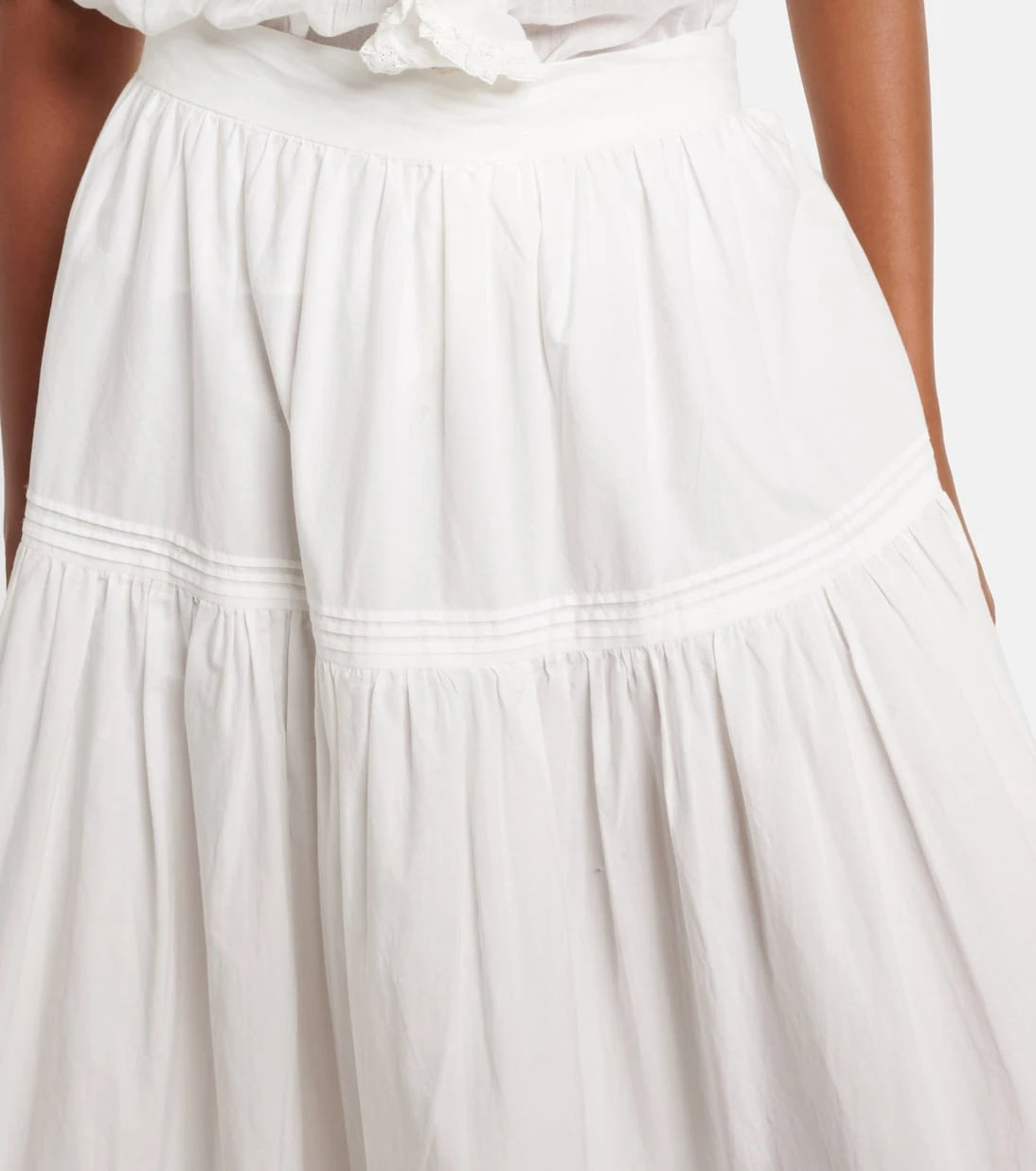 Dôen - Sebastiane cotton poplin maxi skirt