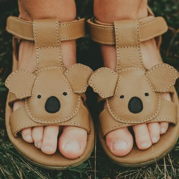 Детски сандали от кожа Donsje Dhalo Sandals Koala
