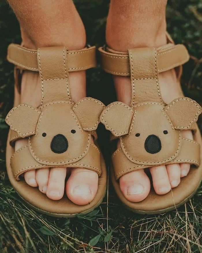 Детски сандали от кожа Donsje Dhalo Sandals Koala
