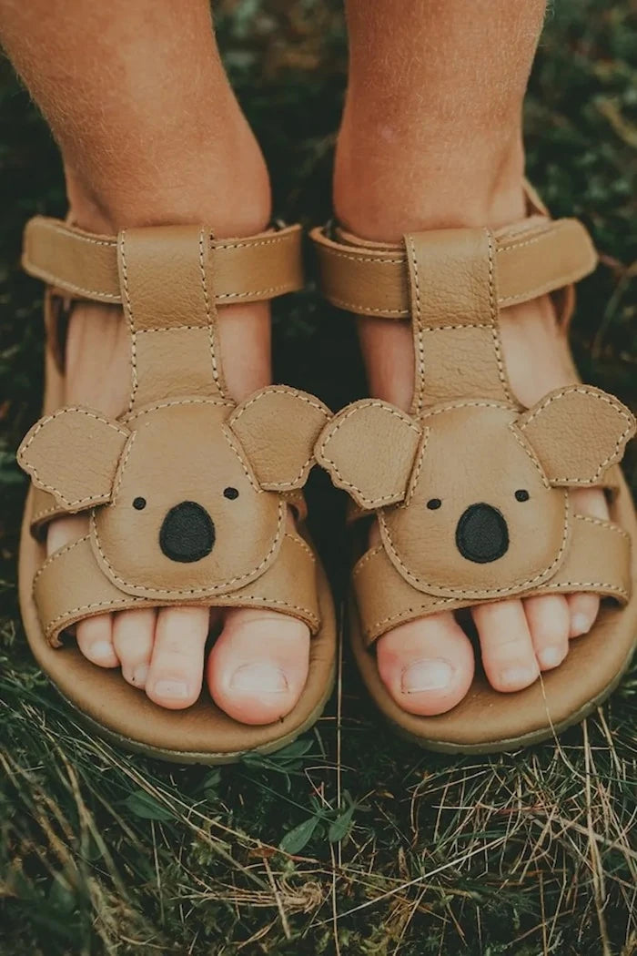 Детски сандали от кожа Donsje Dhalo Sandals Koala
