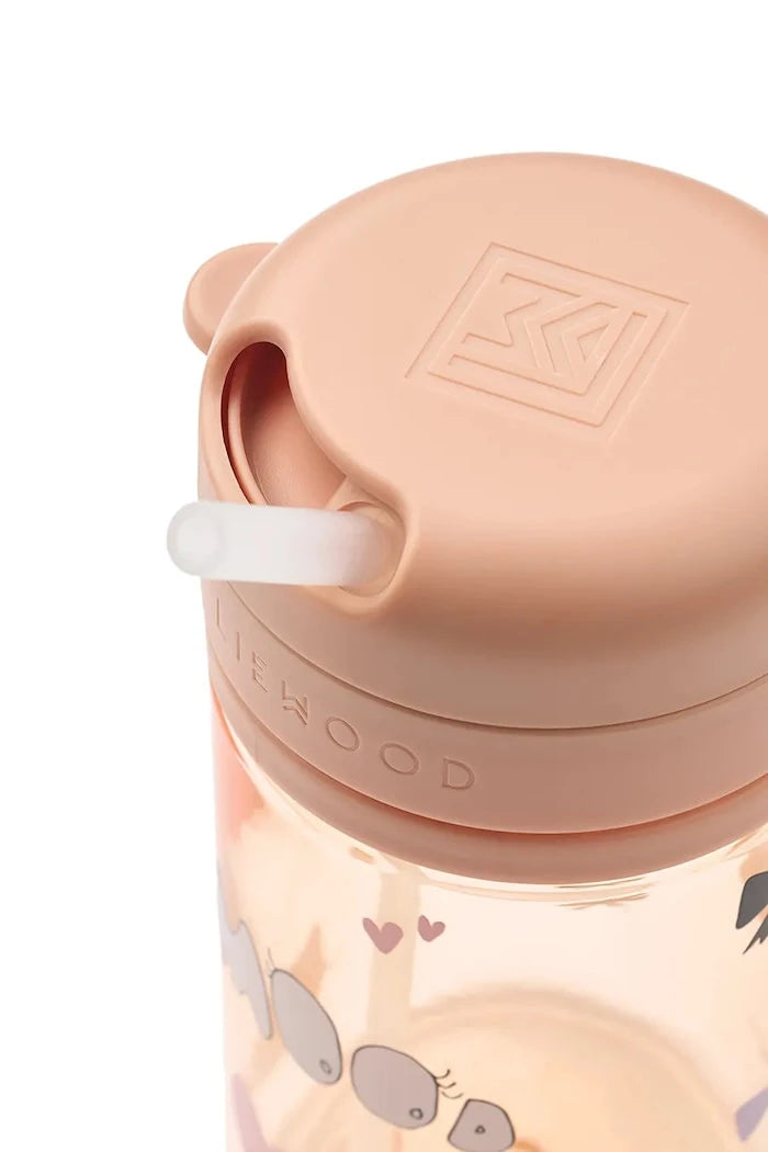 Liewood Çocuklar İçin Su Şişesi Pavia Tritan Straw Cup 500 ml