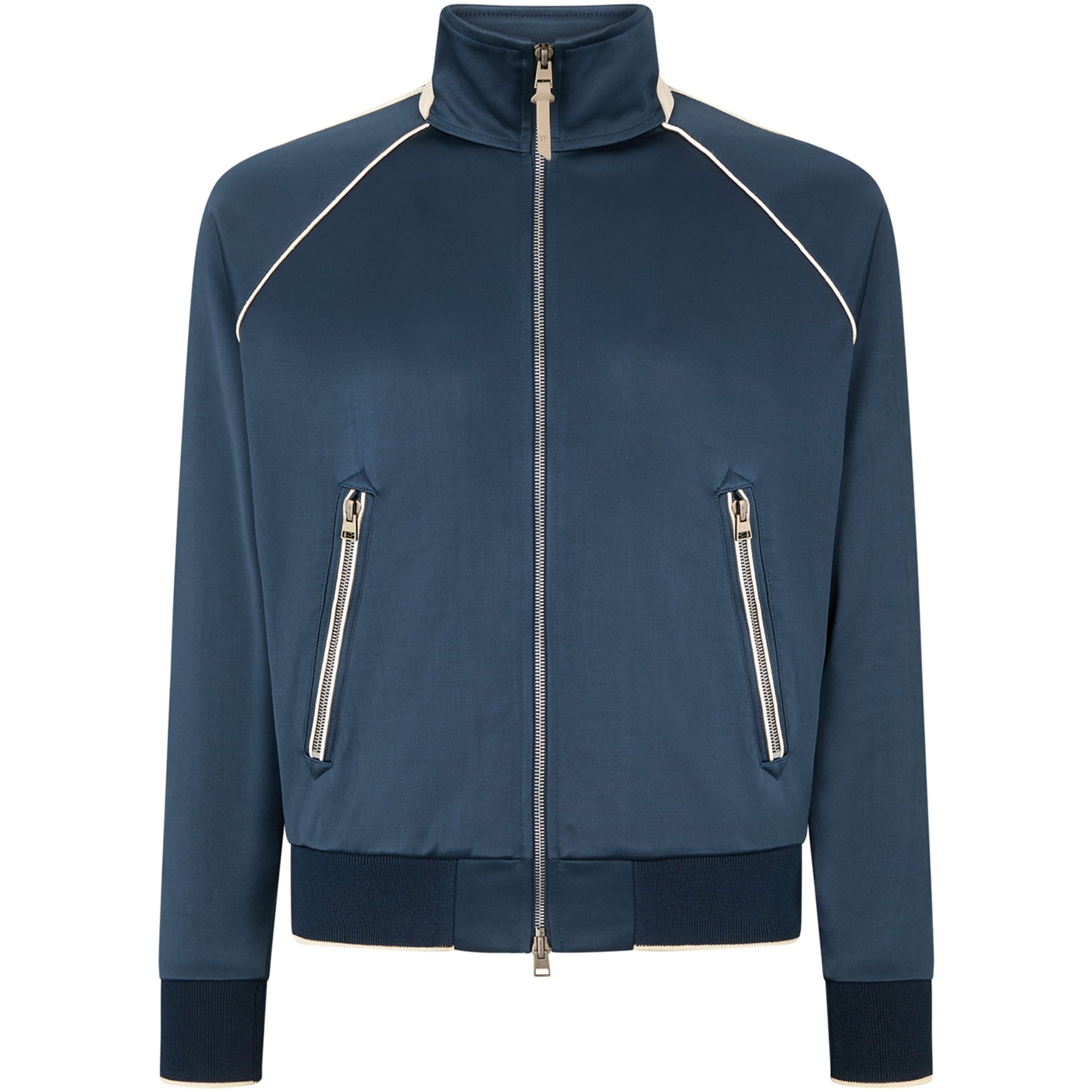 Raglan-Sleeve Track Jacket