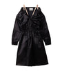 Miu Miu Black Satin Shirt Dress