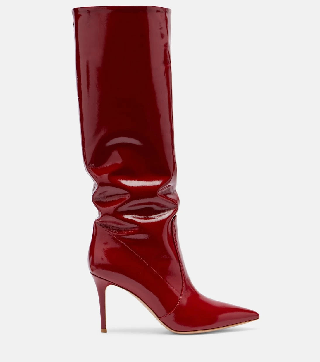 Gianvito Rossi - Hansen 85 patent leather knee-high boots