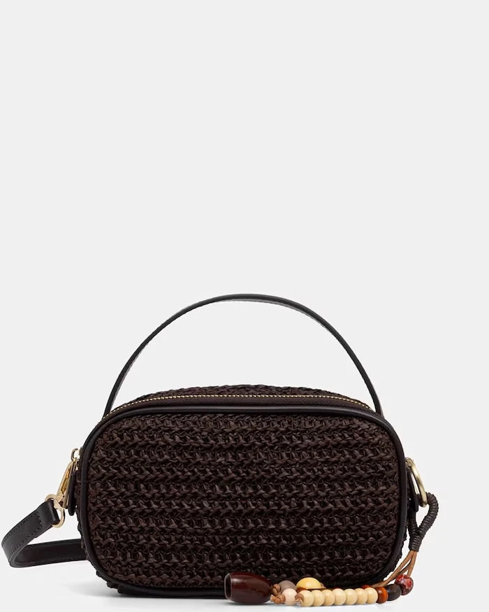 Medicine чанта crossbody дамска от сплетена материя