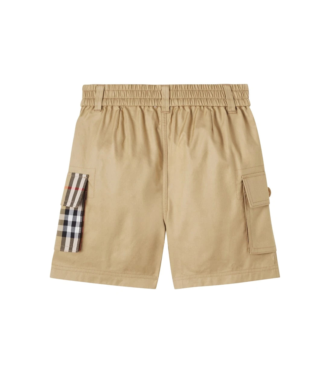 Burberry Kids - Burberry Check cotton twill shorts