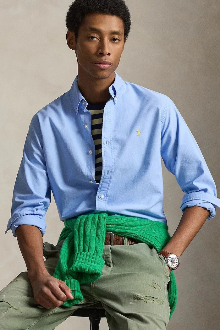 Polo Ralph Lauren риза мъжка от памук