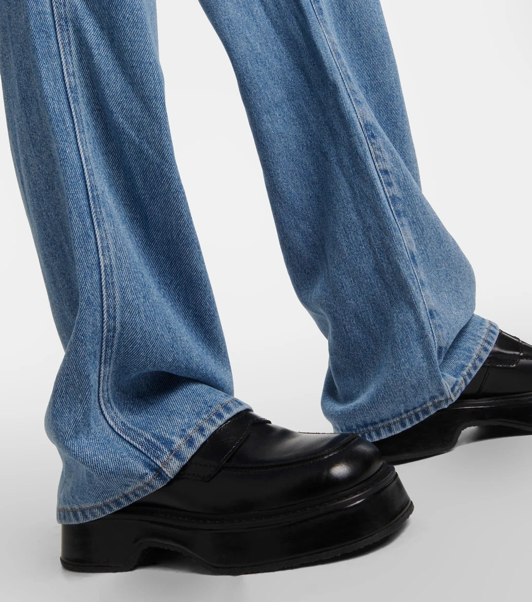 7 For All Mankind - Tess high-rise straight jeans
