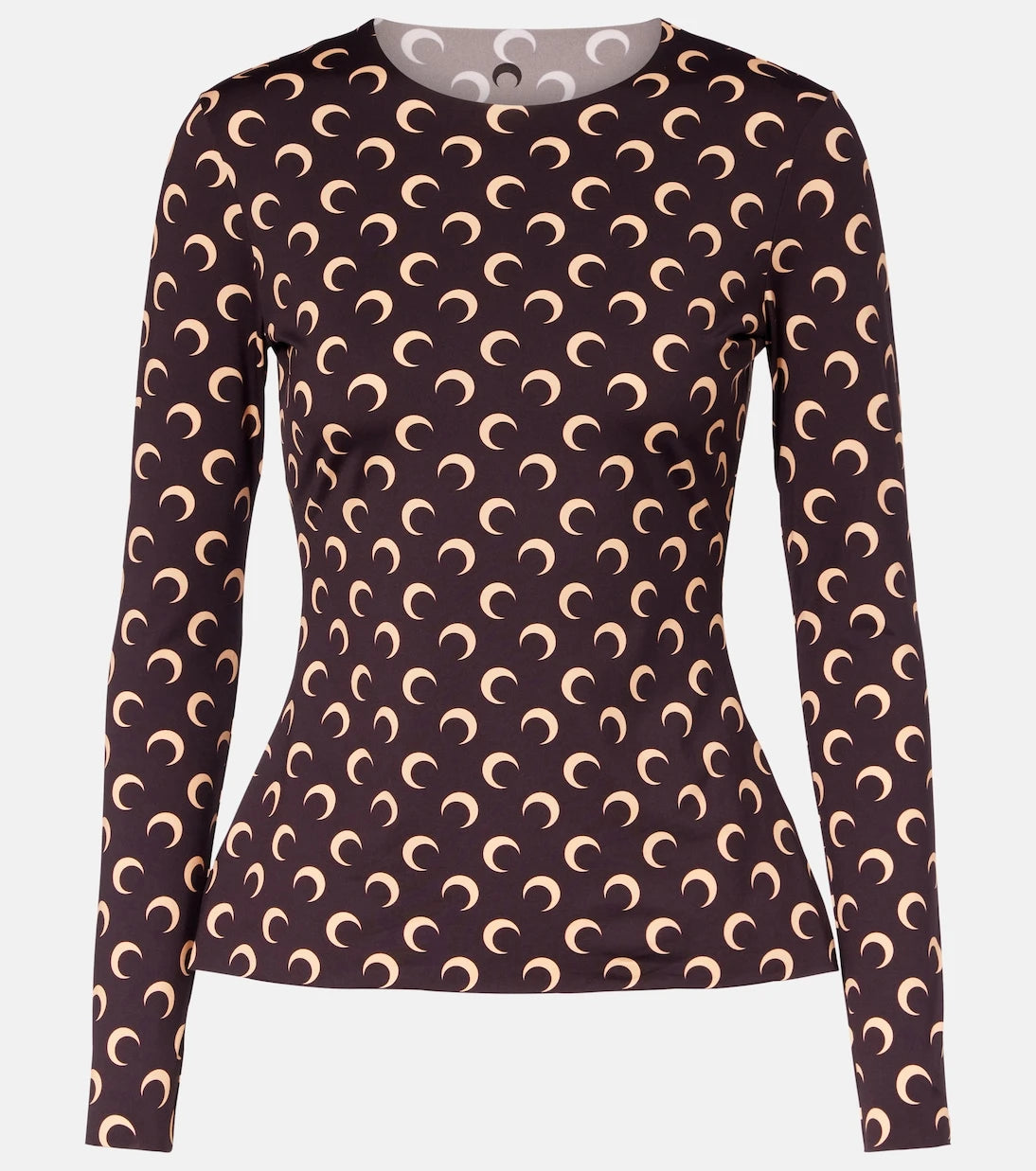 Marine Serre - All Over Moon jersey top