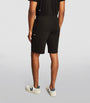 Black Organic Cotton 365 Long Sweatshorts