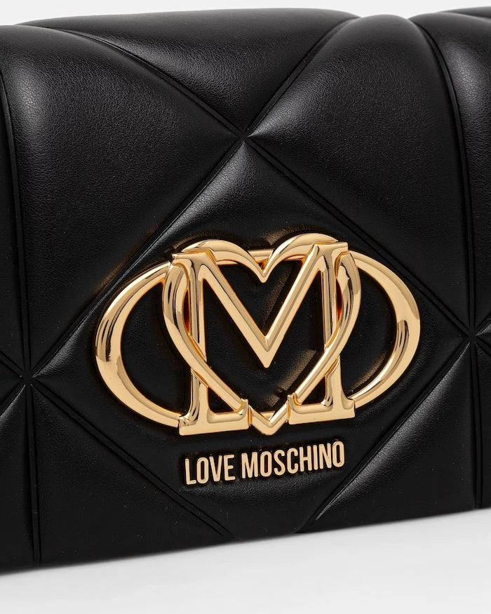 Love Moschino чанта crossbody дамска от имитация на кожа