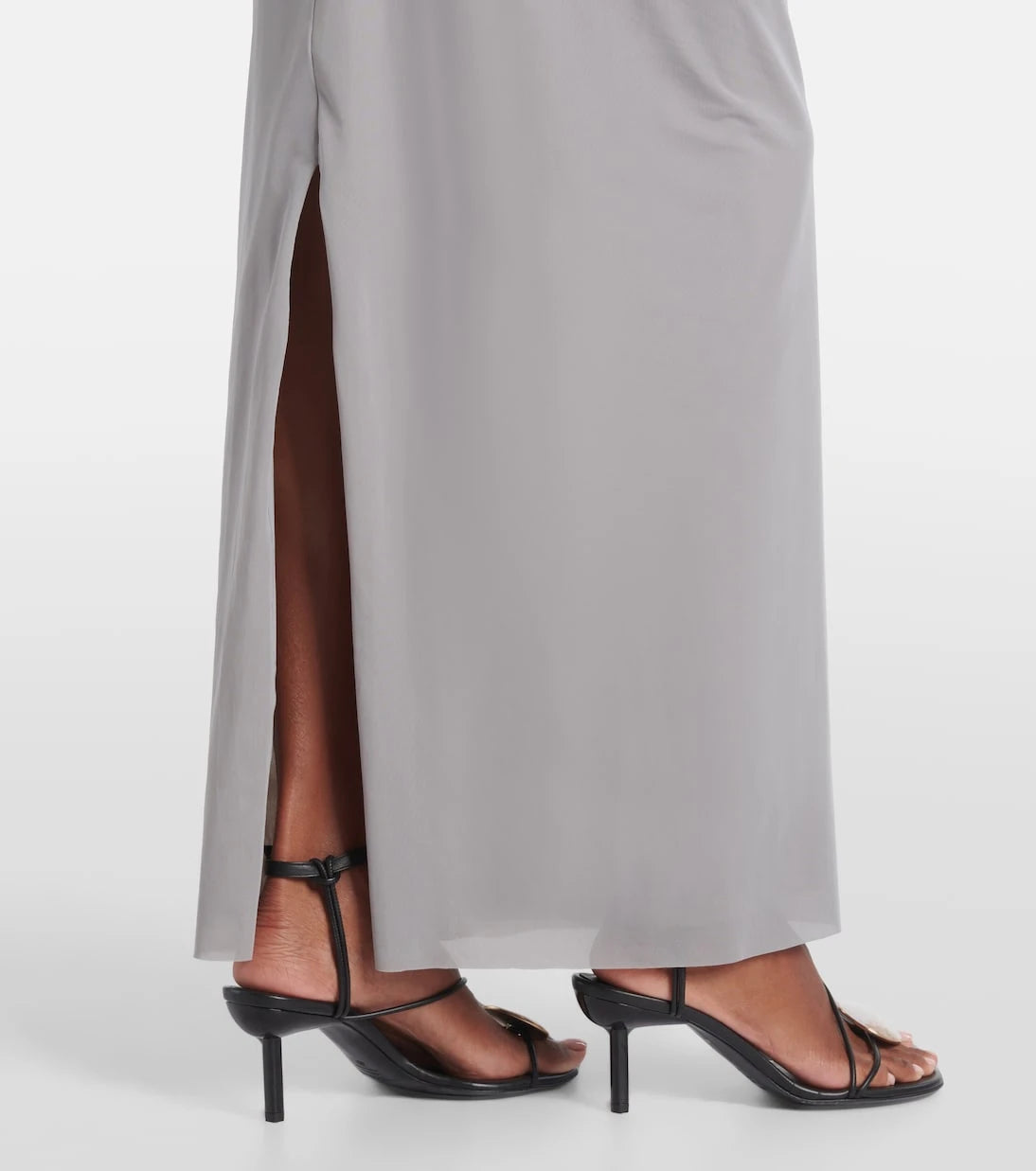 Christopher Esber - Molded Venus cutout mesh maxi dress
