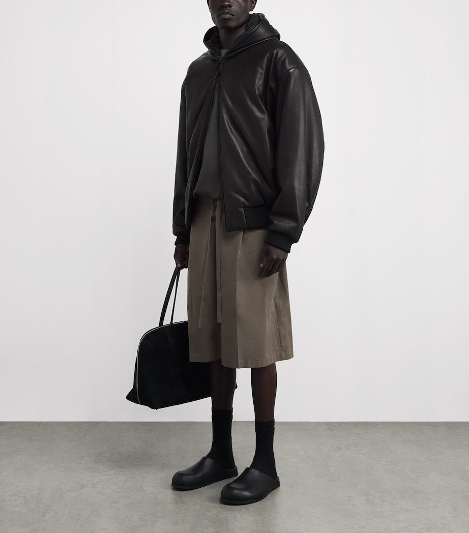 Fear Of God Cotton-Blend Pleated Shorts