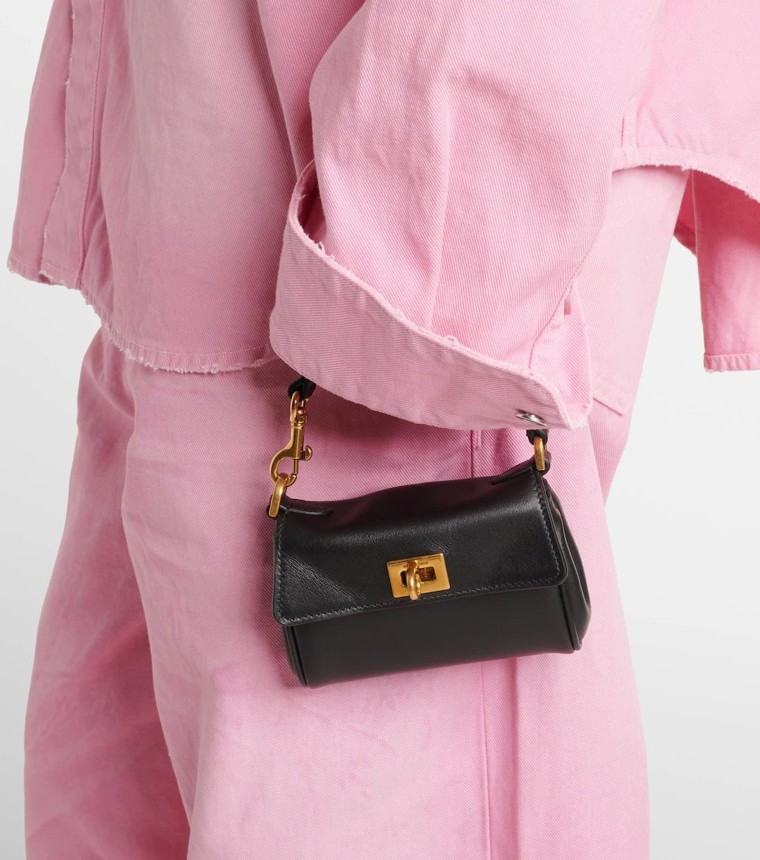 Balenciaga - Rodeo Nano leather tote bag