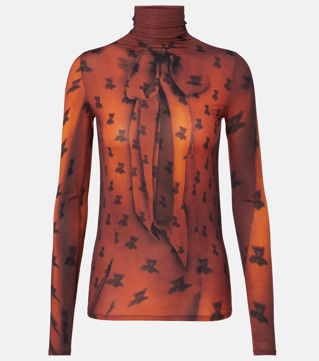 Acne Studios - Trompe-l'œil high-neck top