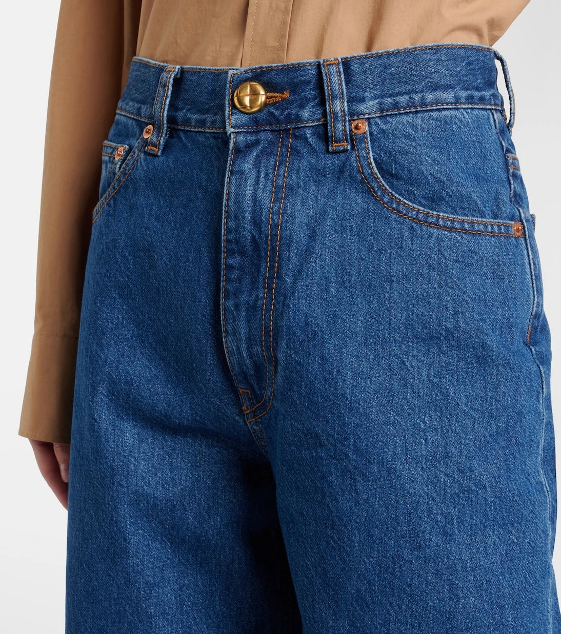 Blazé Milano - Java high-rise wide-leg jeans