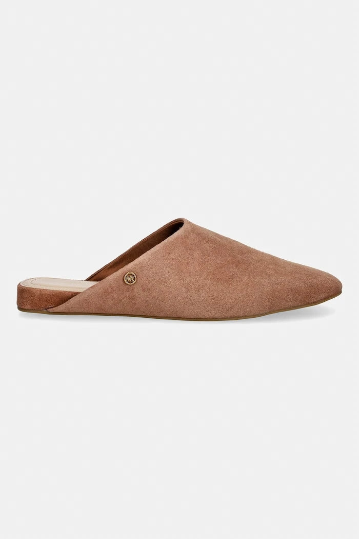 MICHAEL Michael Kors чехли сабо дамски от велур Cady Mule