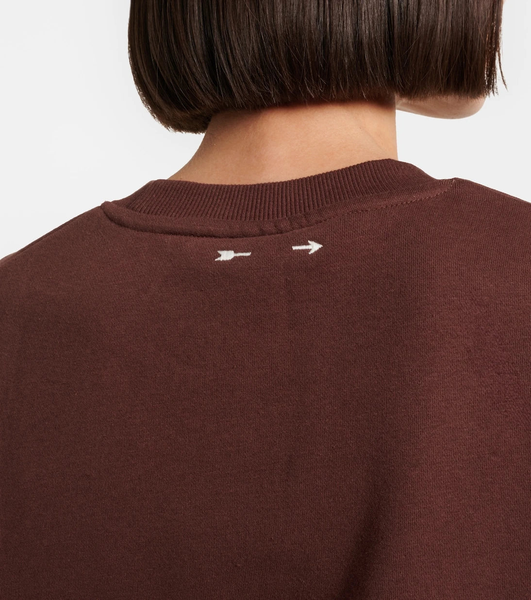 The Upside - Striped cotton jersey sweatshirt