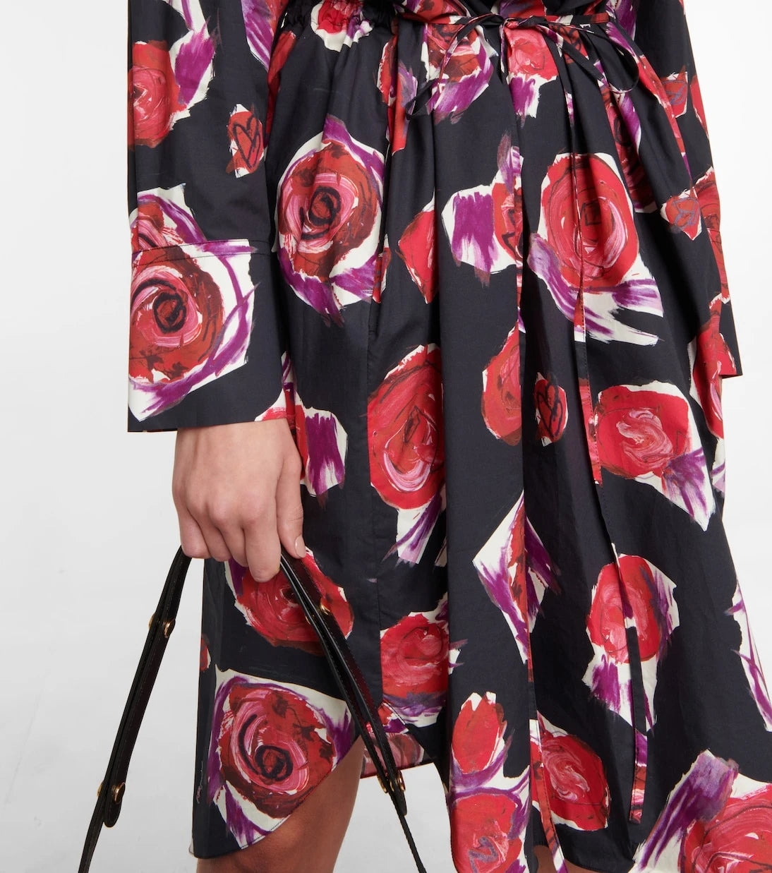 Marni - Floral cotton midi dress