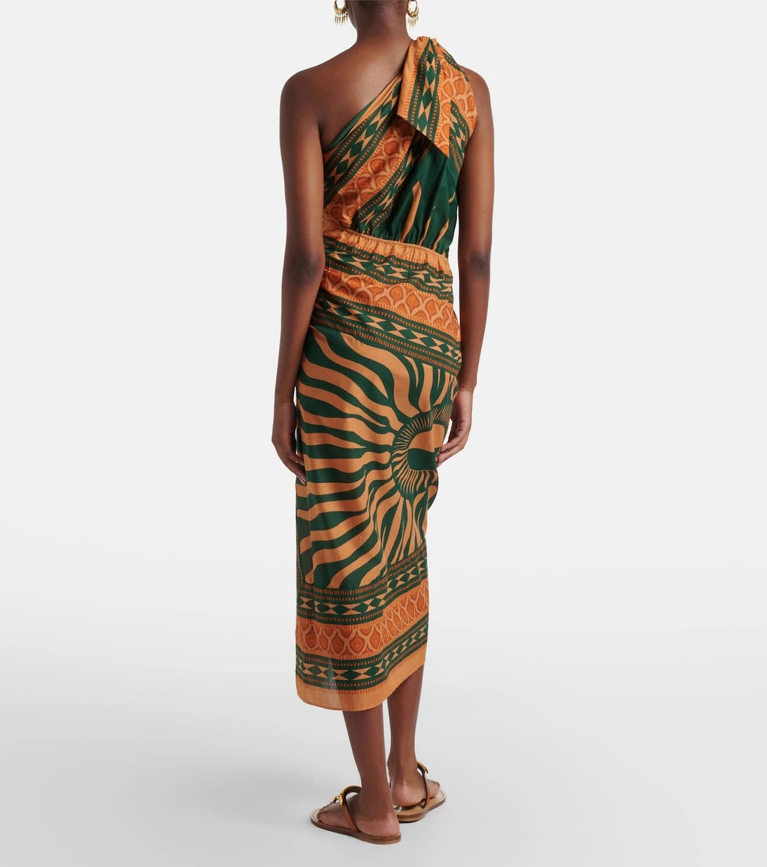 Johanna Ortiz - Embracing Courage cotton wrap dress