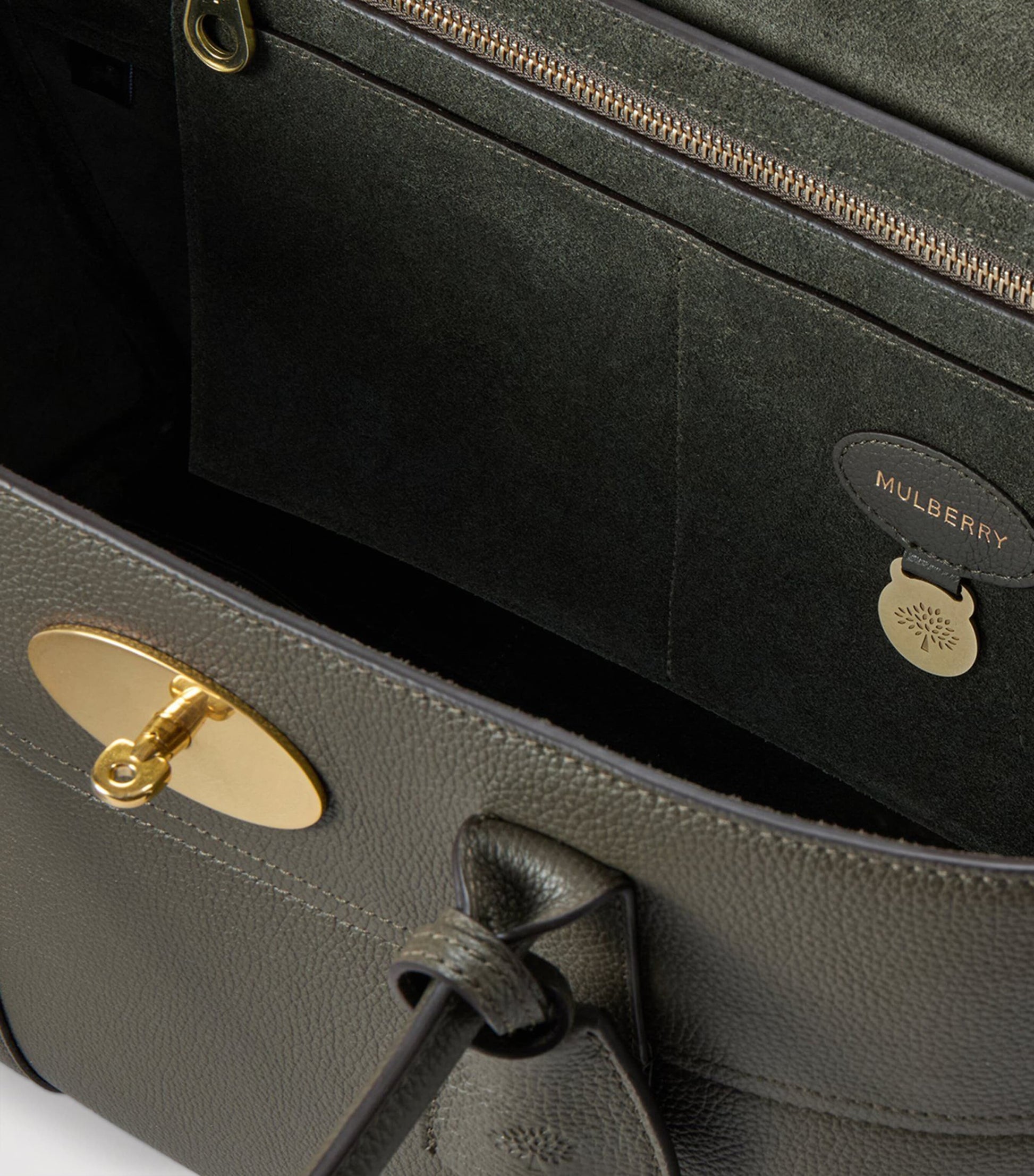 Mulberry Leather Bayswater Top-Handle Bag