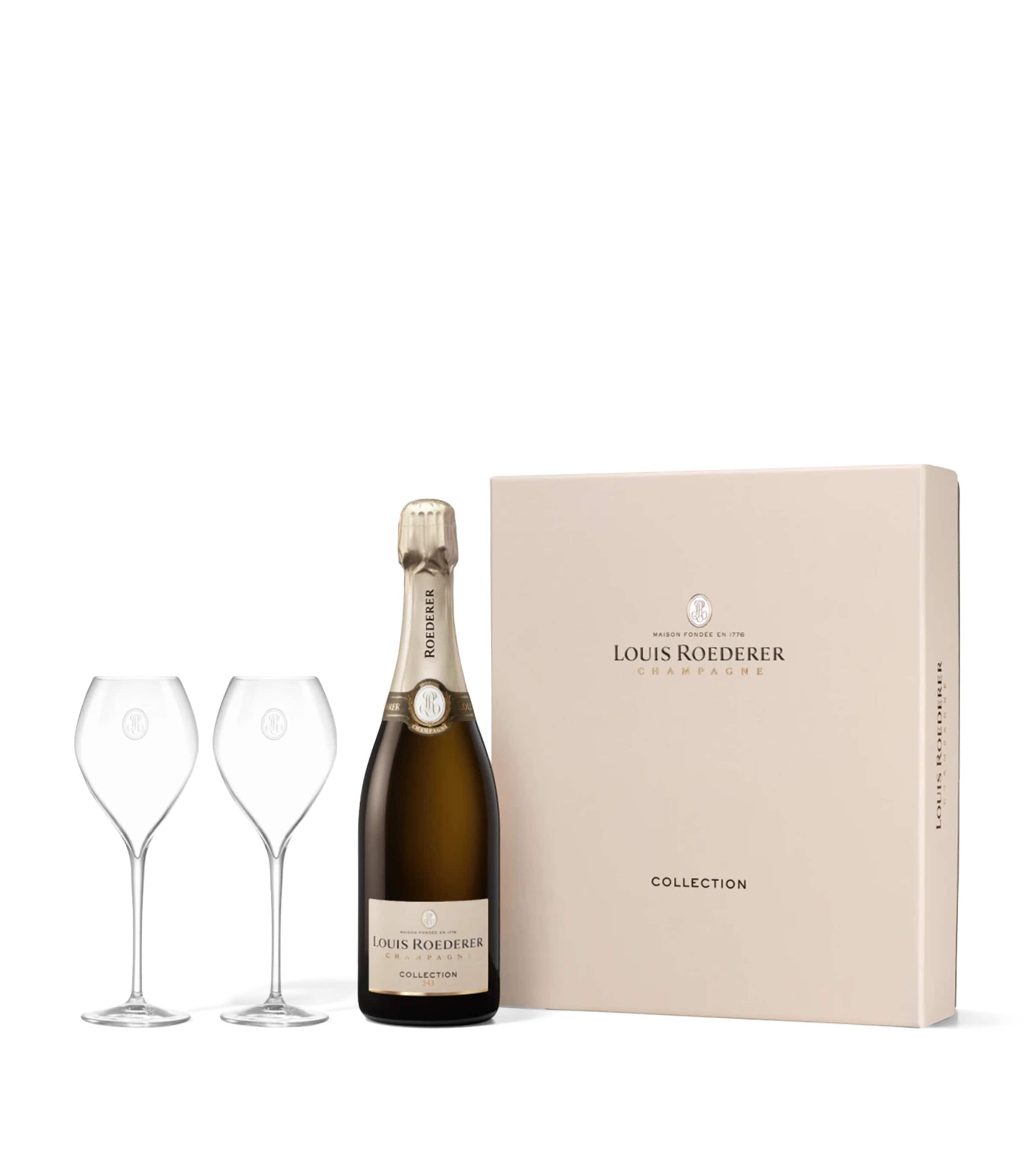 Collection 243 Brut with Glasses NV (75cl) - Champagne, France