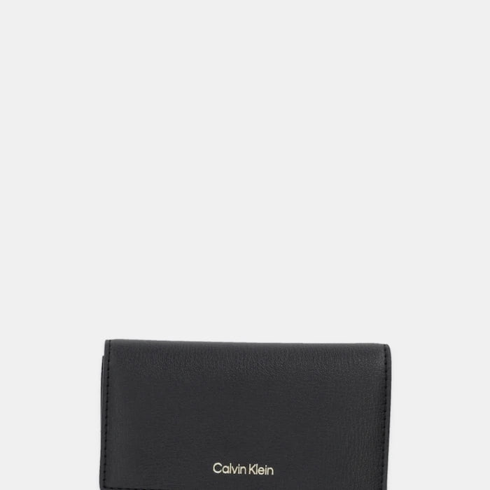 Calvin Klein портфейл дамски от имитация на кожа