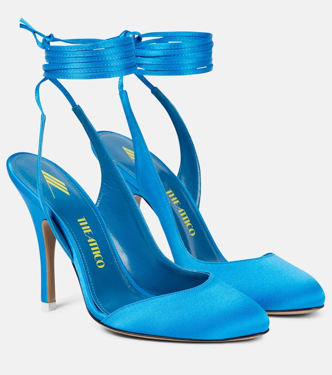 The Attico - Carrie satin pumps
