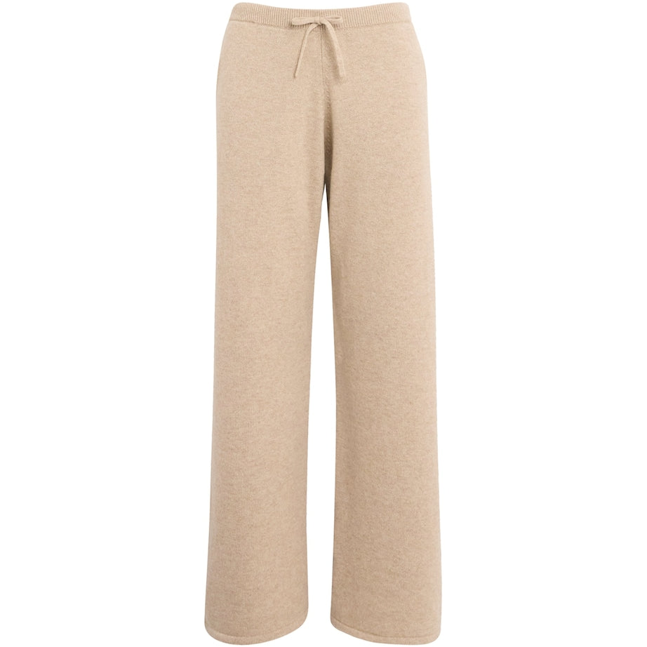 Harrods Cashmere Wide-Leg Sweatpants