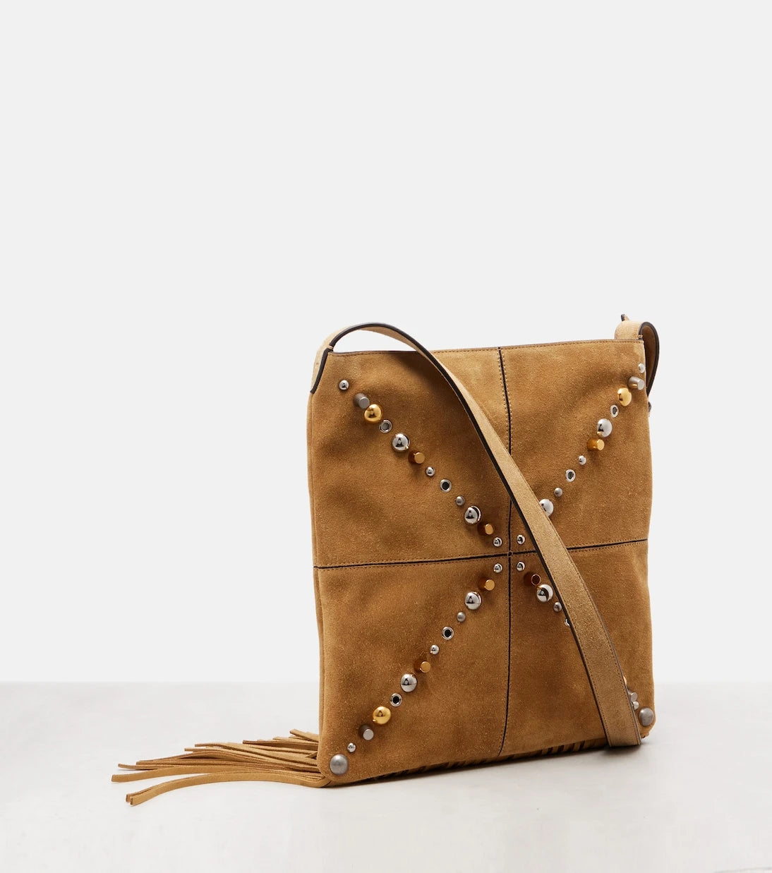 Valentino Garavani - Nellcôte Medium suede shoulder bag
