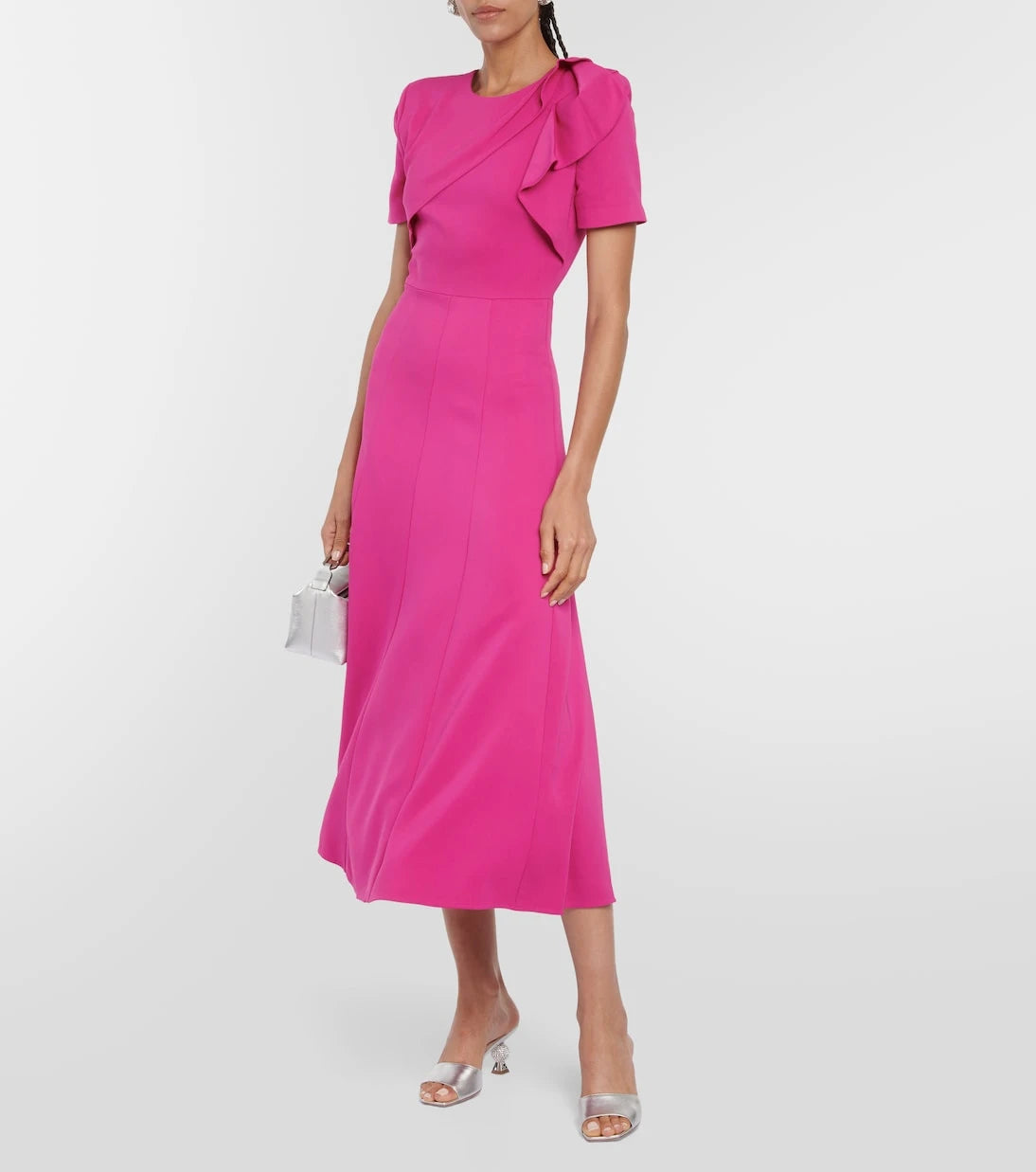 Roland Mouret - Asymmetrical midi dress