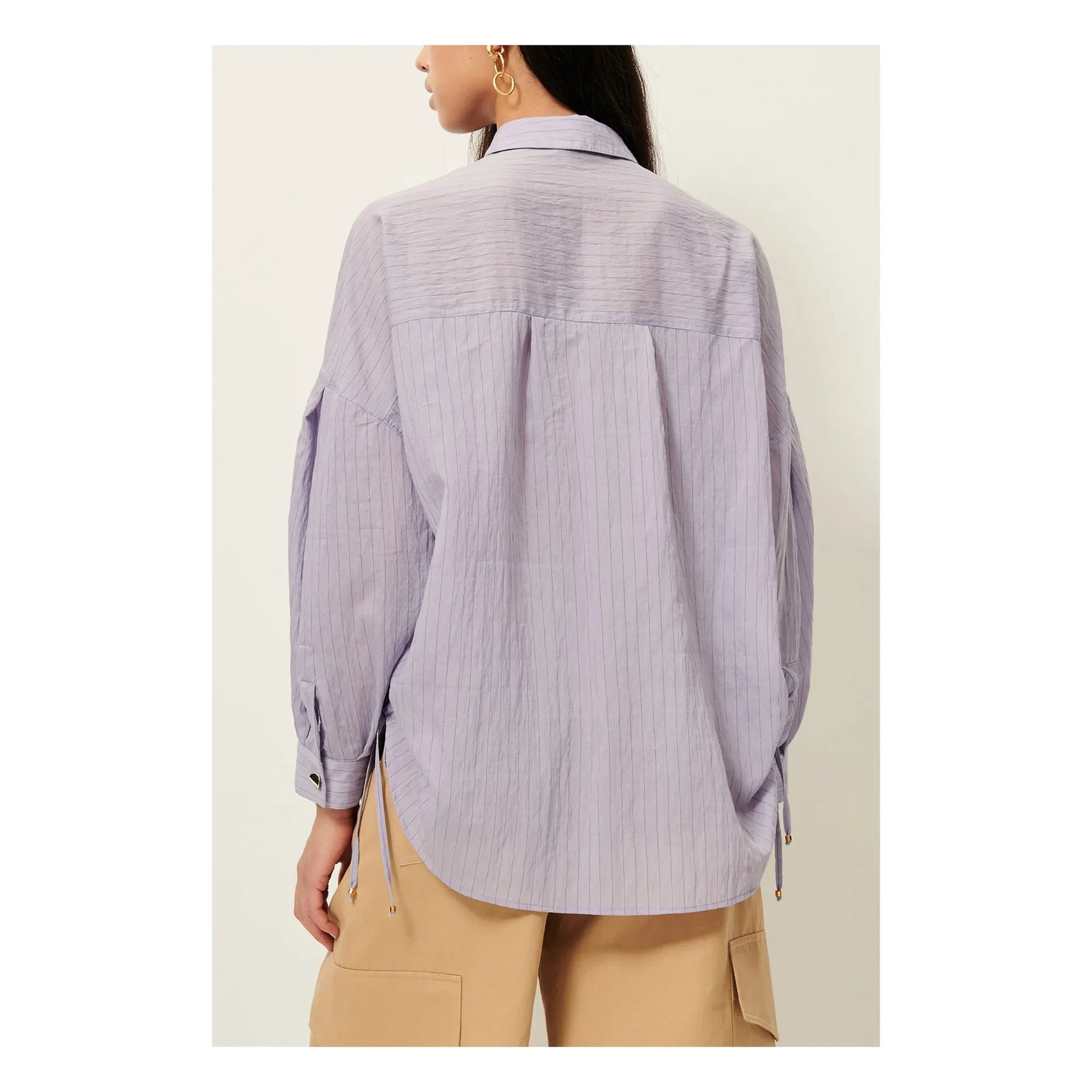 Sessùn - Danie Stripes Shirt | Lilac