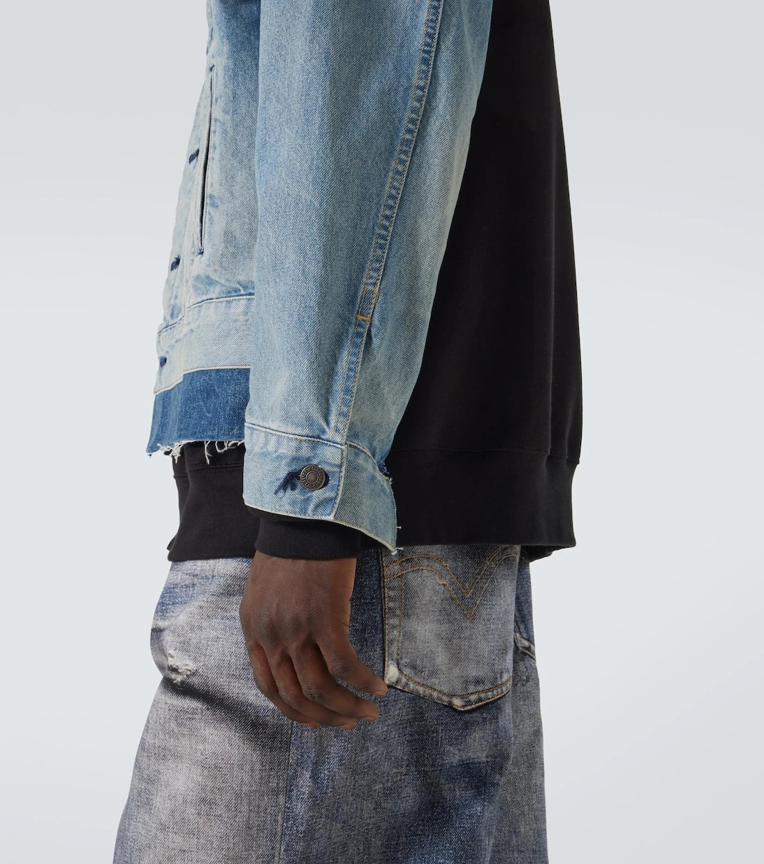 Junya Watanabe - x Levi's® jersey and denim jacket
