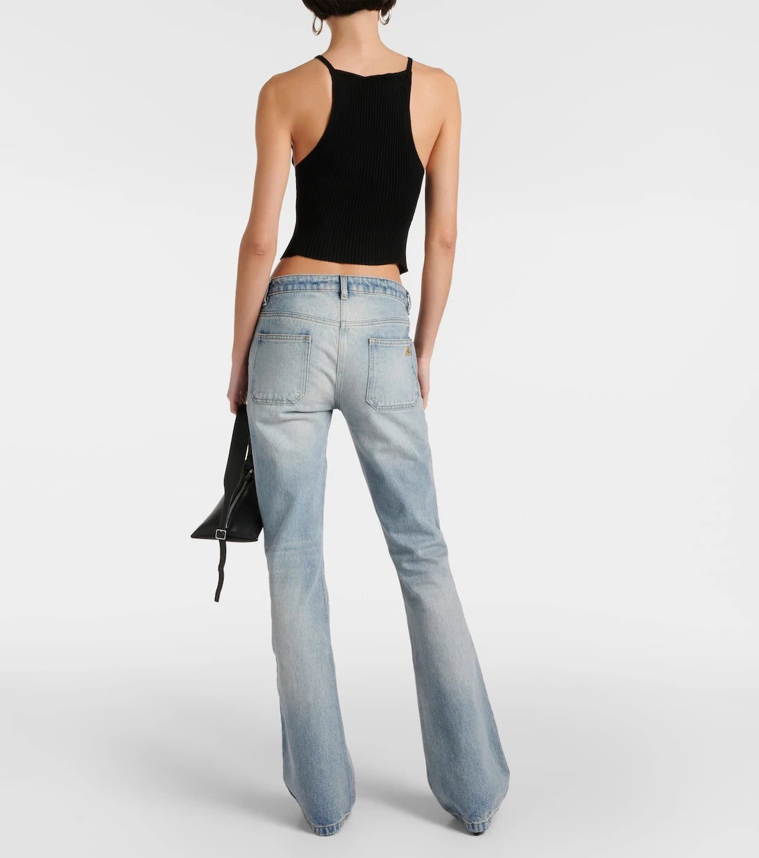 Courrèges - Low-rise bootcut jeans