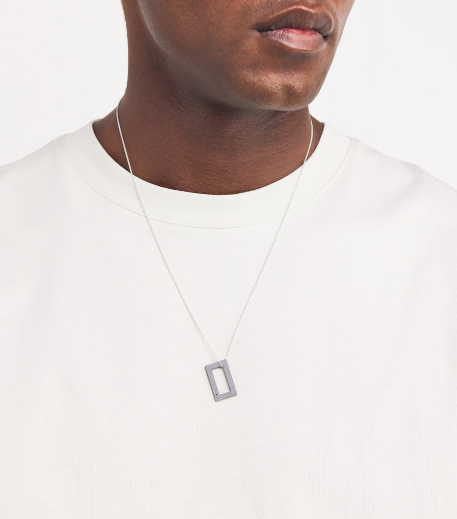 Cermaic Polished 2.1g Pendant Necklace