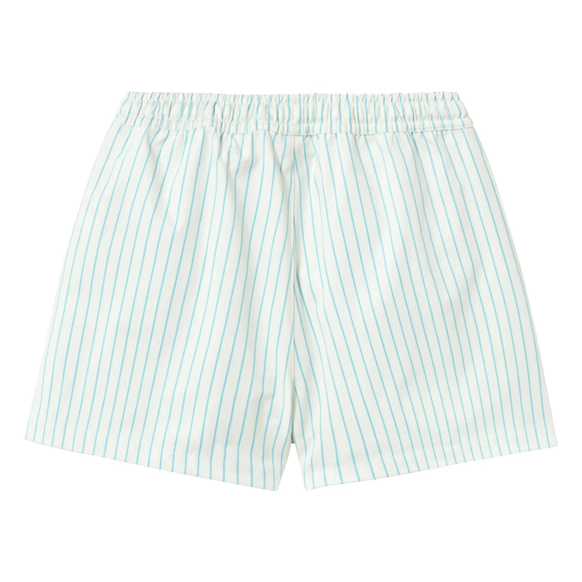 Tinycottons - Striped Swim Shorts | Pale blue