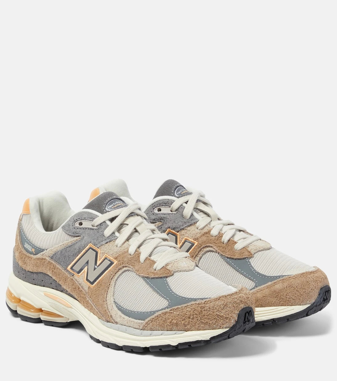 New Balance - 2002R suede and mesh sneakers
